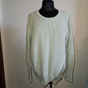 Banana Republic Sweater Medium Seafoam Green Long Sleeves